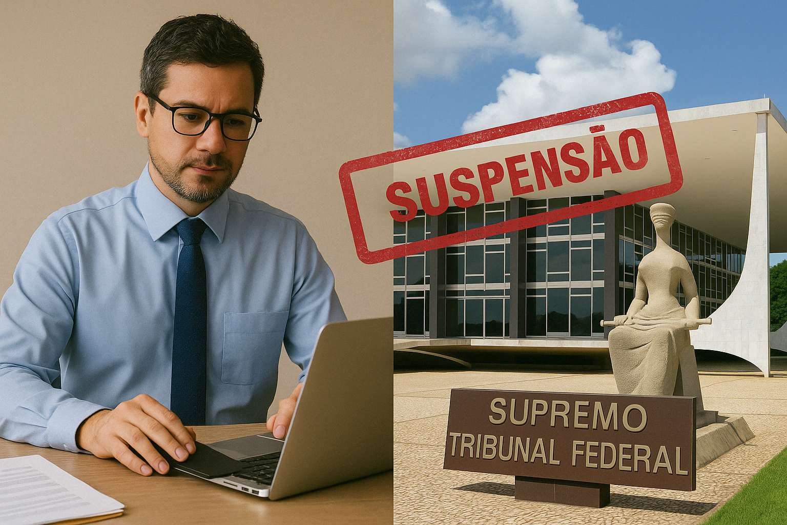 STF determina suspensão nacional de processos sobre pejotização e contratos de prestação de serviços